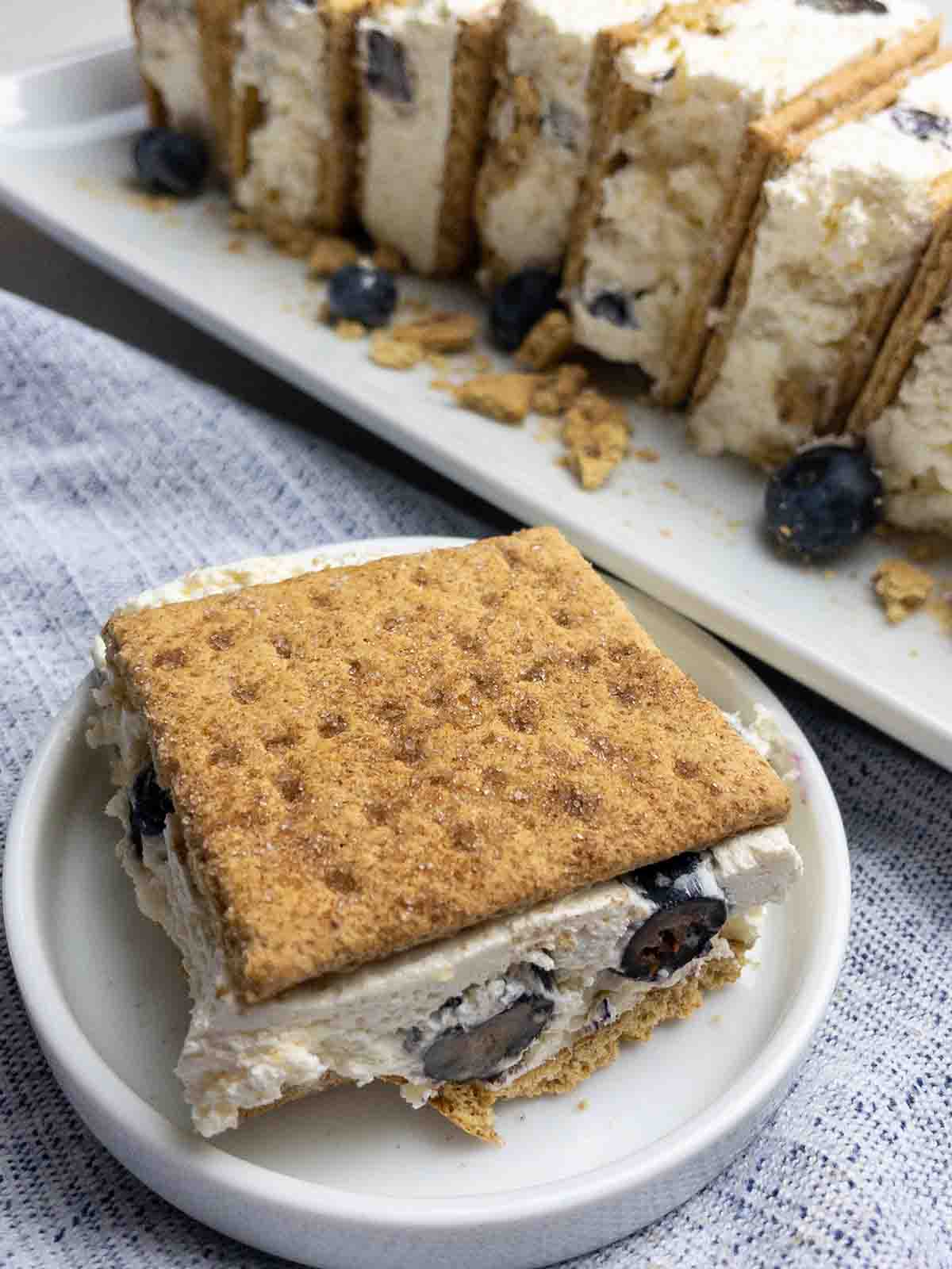 graham cracker ice cream sandwiches