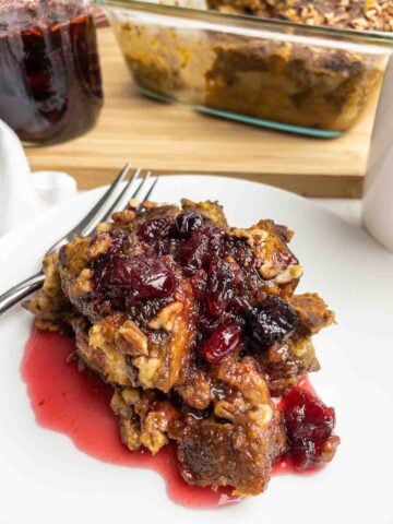 Spiced Pumpkin Bread Pudding