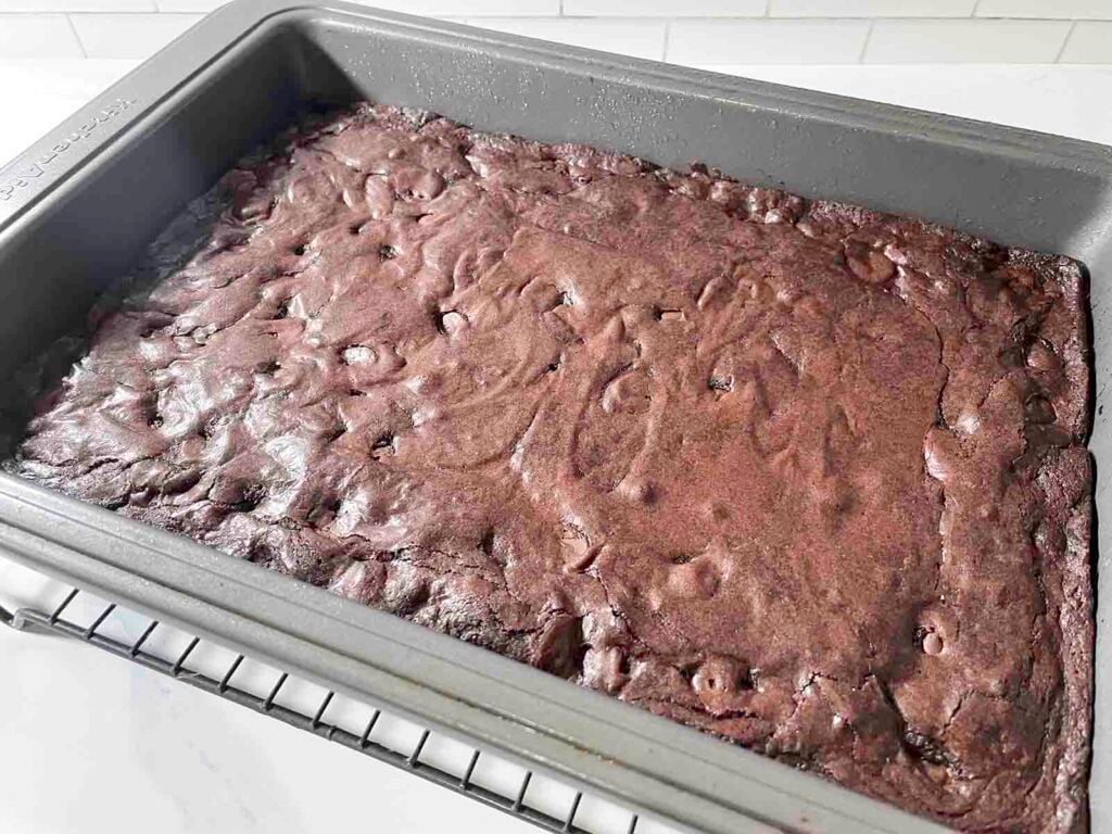 triple chocolate brownies
