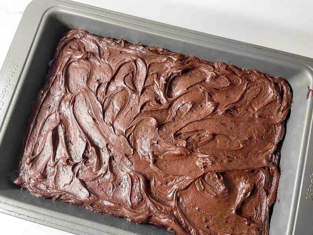 triple chocolate brownies