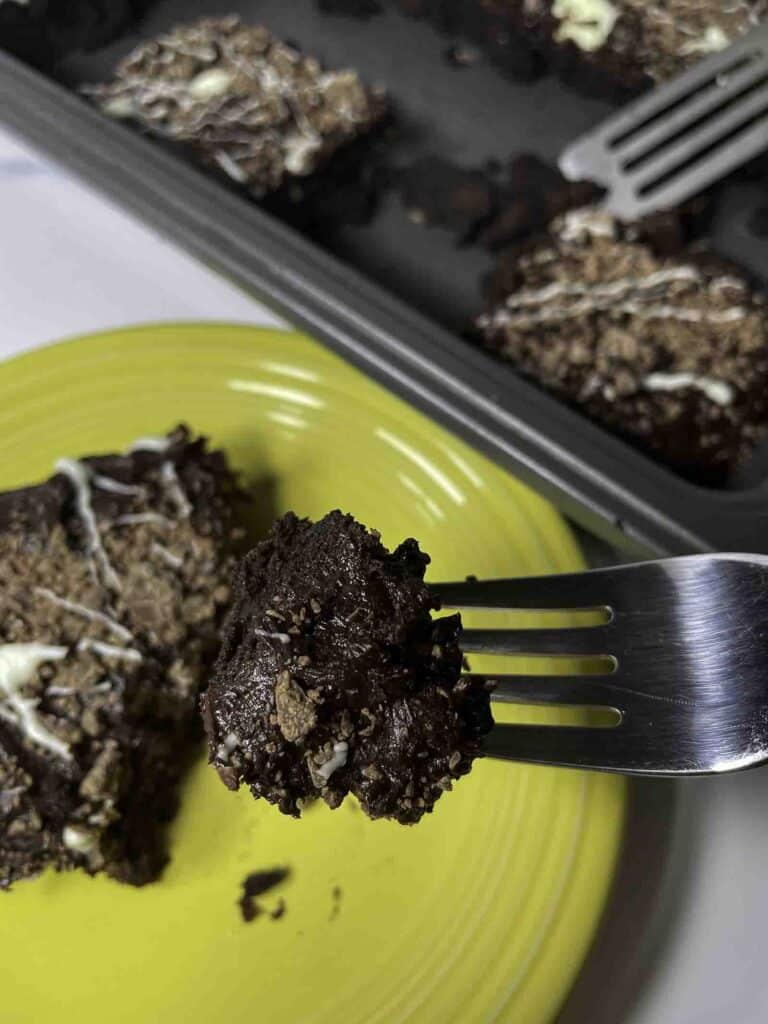 triple chocolate brownies