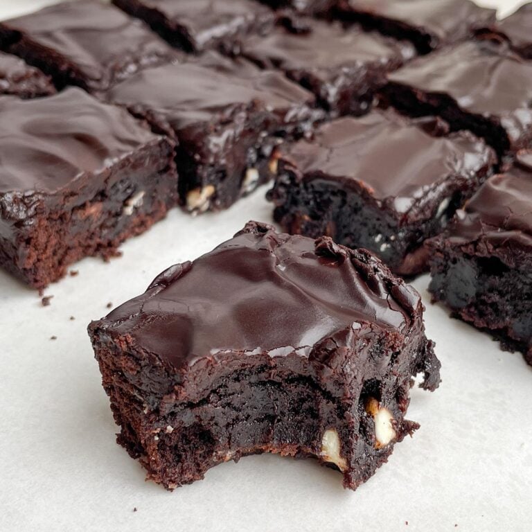 triple chocolate brownies