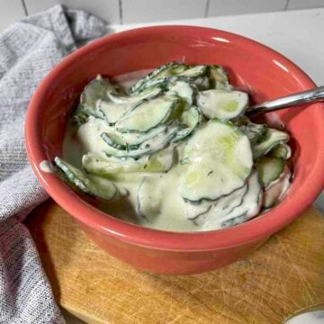 cucumber tzatziki salad