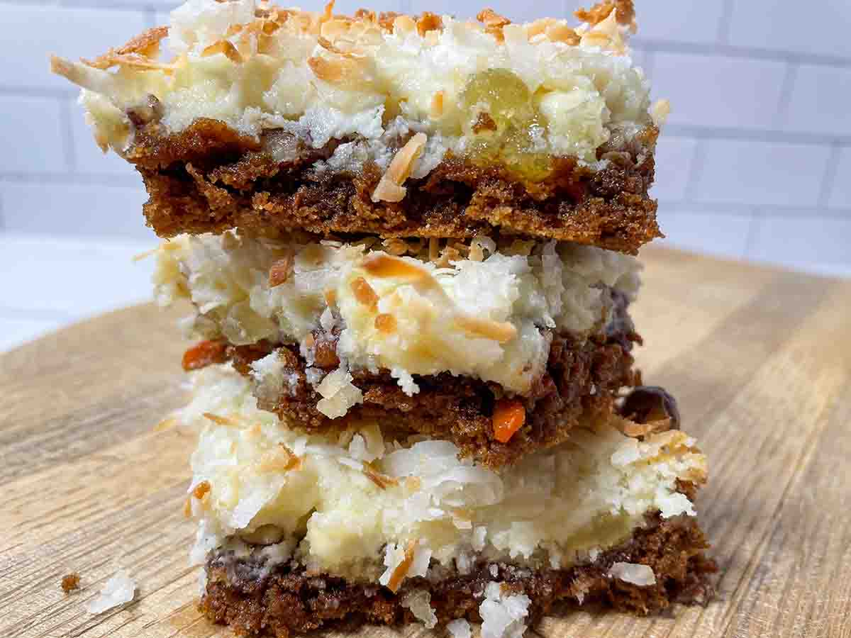 7 layer carrot cake bars