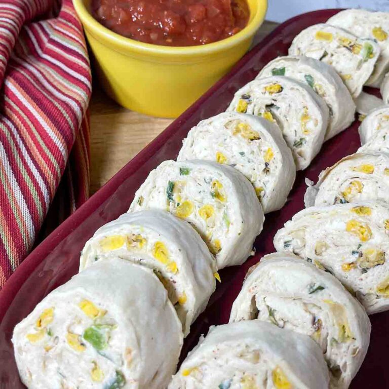 Mexican Street Corn Pinwheel Appetizers