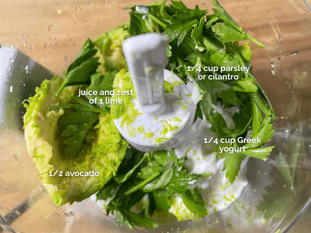 avocado crema