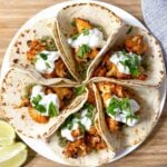 Buffalo Cauliflower Tacos