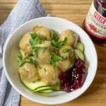 Swedish chickpea meatballs