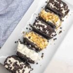 coconut ice cream sandwiches