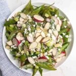 Roasted Pea and Asparagus Salad