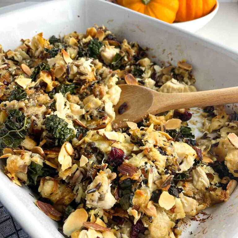 Chicken Stuffing Casserole (No Condensed Soup)