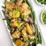 Roasted Potatoes and Green Beans