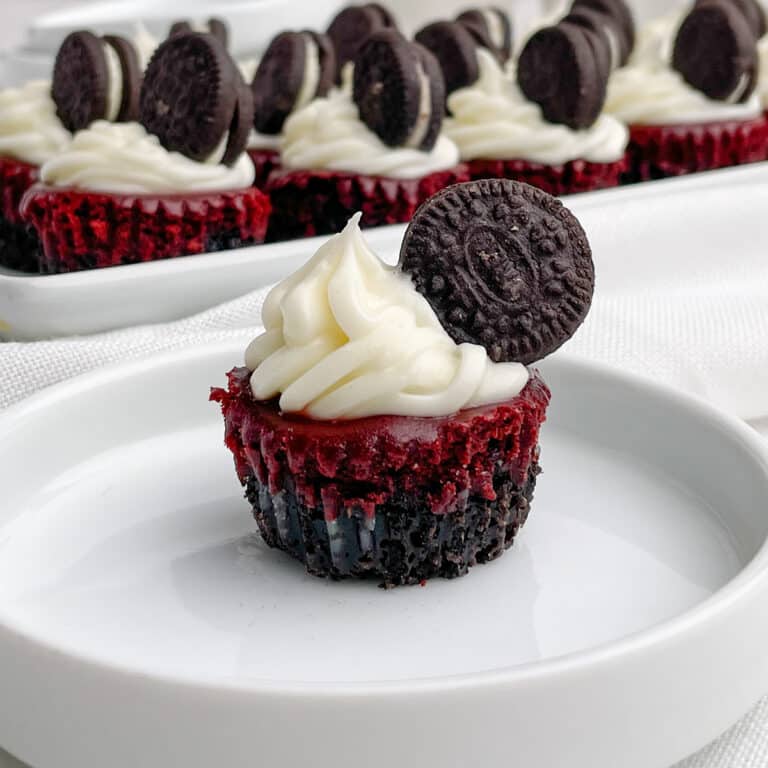 Red Velvet Cheesecake Bites