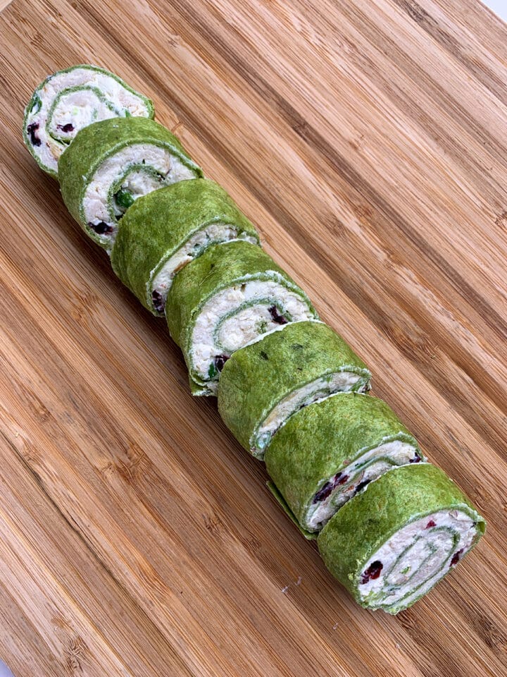 Cranberry Chicken Salad Pinwheel Sandwiches Midwestern HomeLife