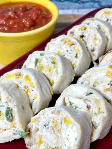 Mexican Street Corn Pinwheel Appetizers