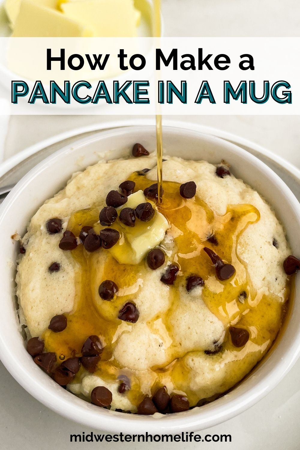 90Second Pancake In a Mug Midwestern HomeLife