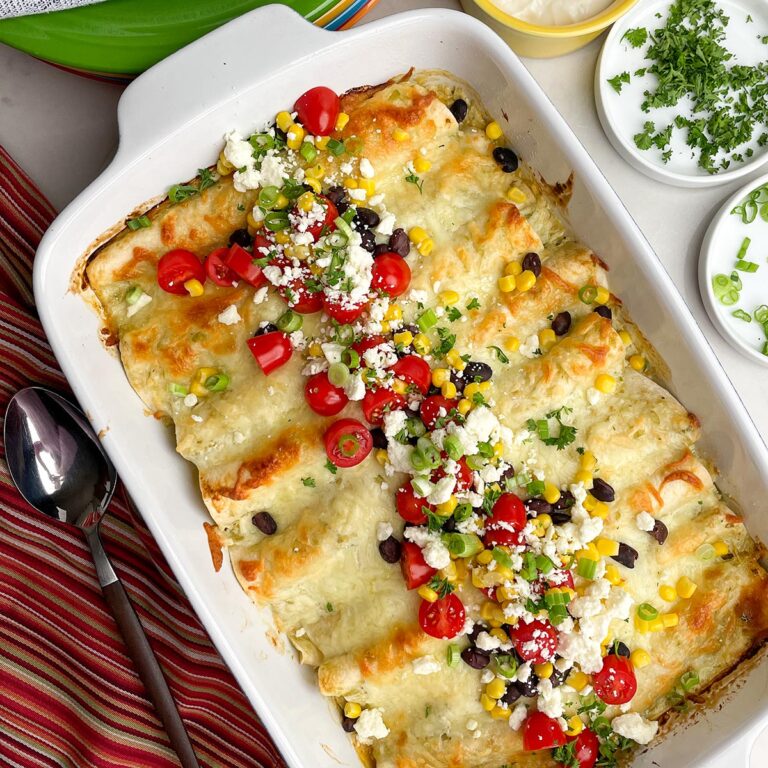 green chicken enchiladas