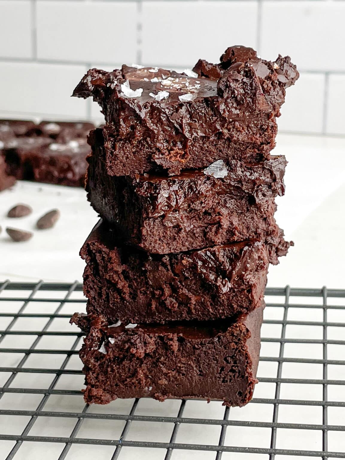 Fudgy Greek Yogurt Brownies Midwestern HomeLife