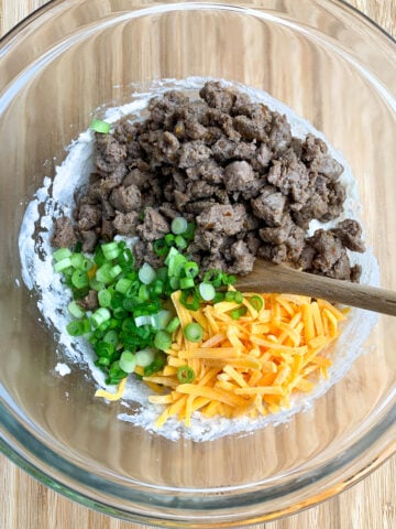 sausage egg and cheese biscuit muffins recipe