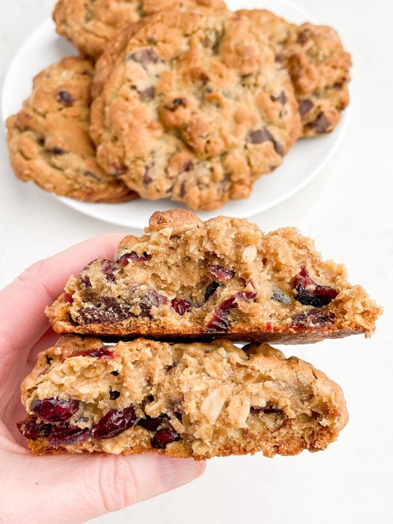 BIG, Soft & Chewy Oatmeal Craisin Cookies Midwestern HomeLife