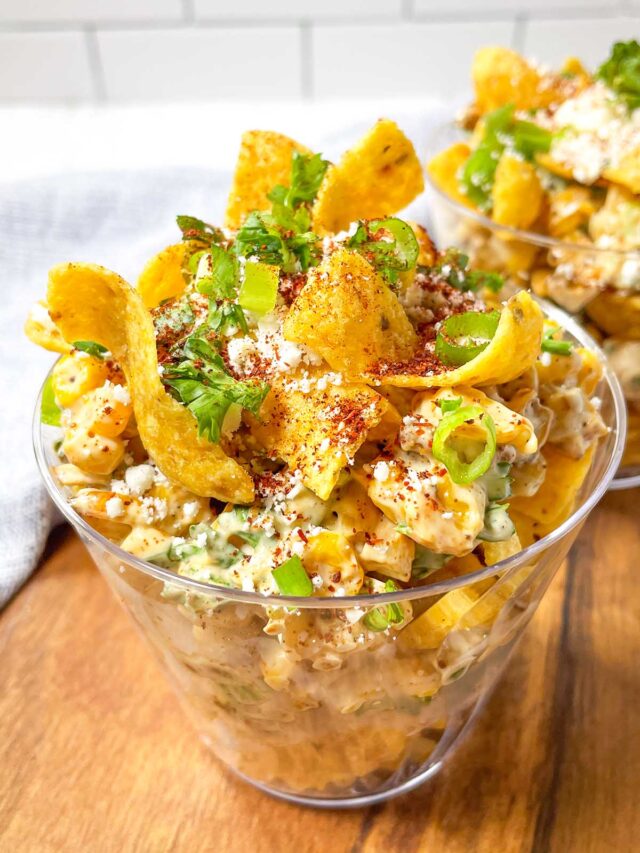 Elote in a Cup (Frozen or Canned Corn) Midwestern HomeLife