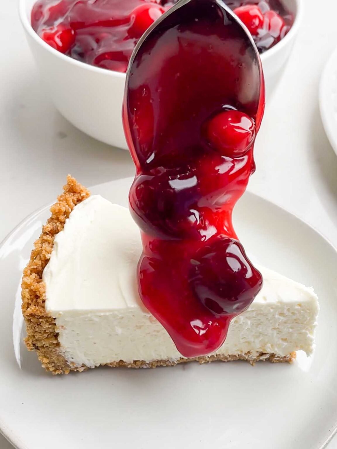 Cherry Topping for Cheesecake (from a Can) Midwestern HomeLife
