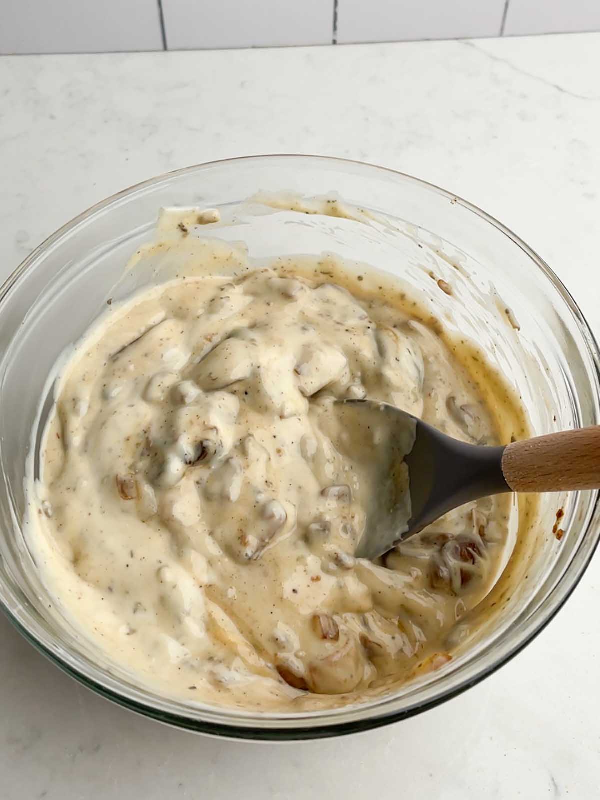 Baked Pork Chops with Mushroom Gravy - Midwestern HomeLife