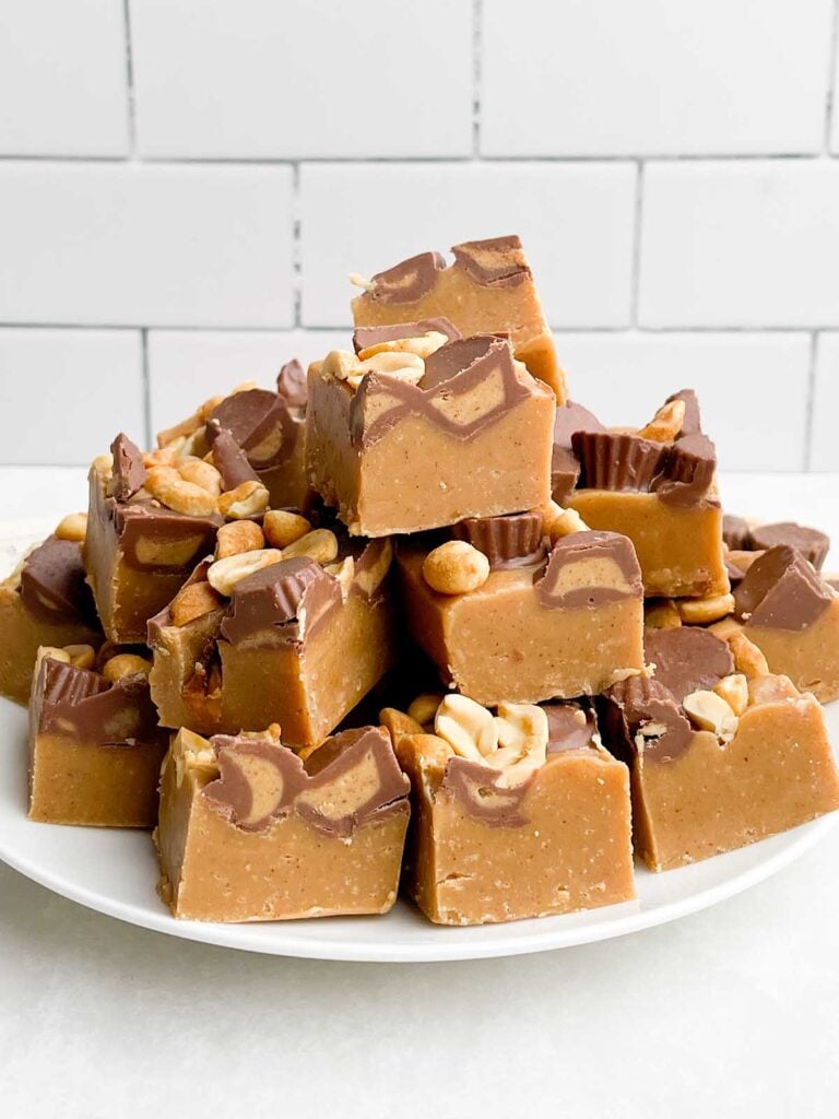 Peanut Butter Fudge (No Bake) Midwestern HomeLife