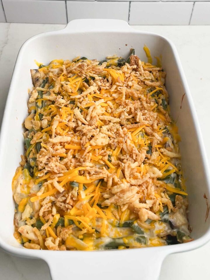 Paula Deen's Southern Green Bean Casserole - Midwestern HomeLife