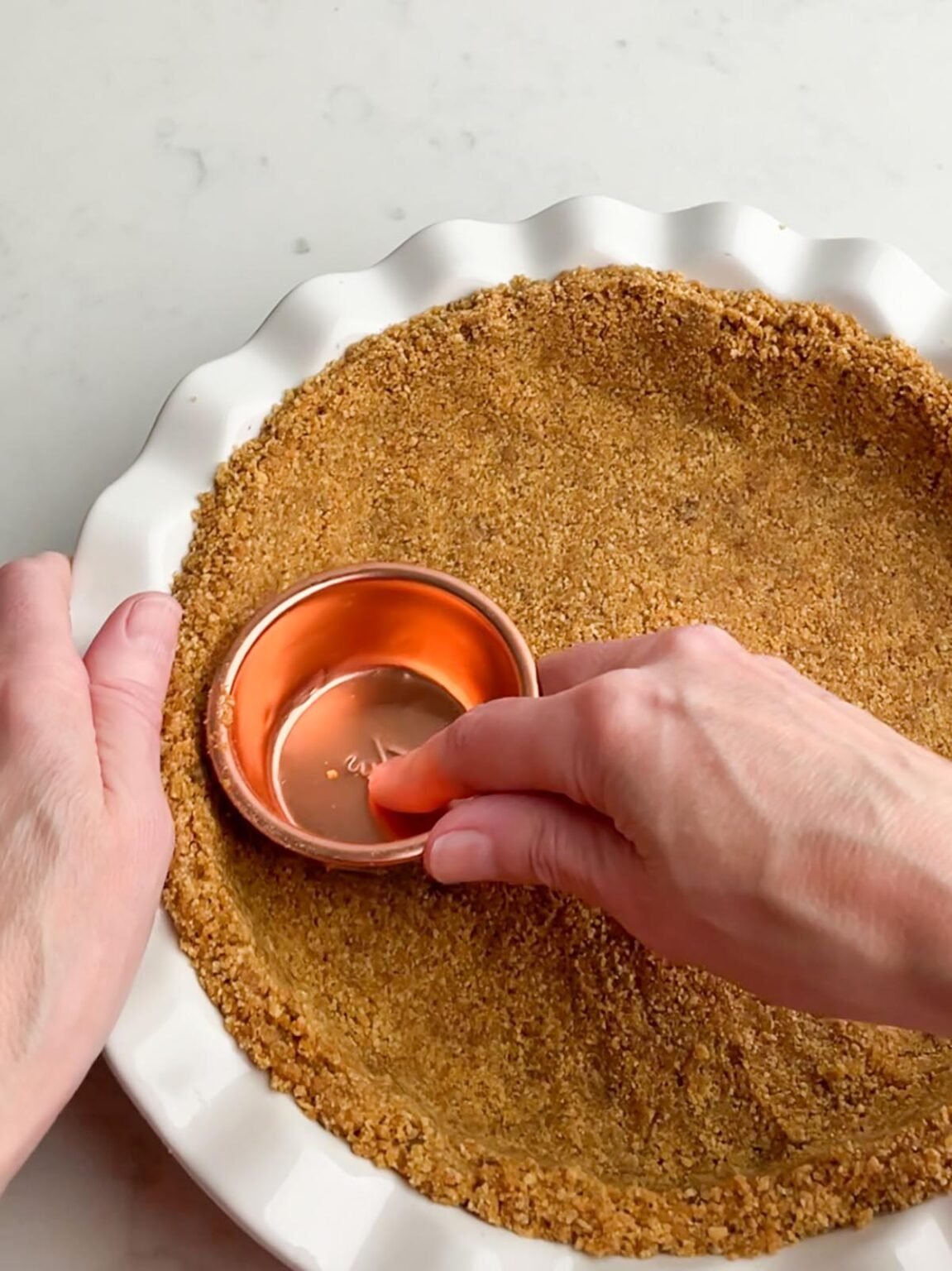 Easy Graham Cracker Crust (No Bake & Baked) Midwestern HomeLife