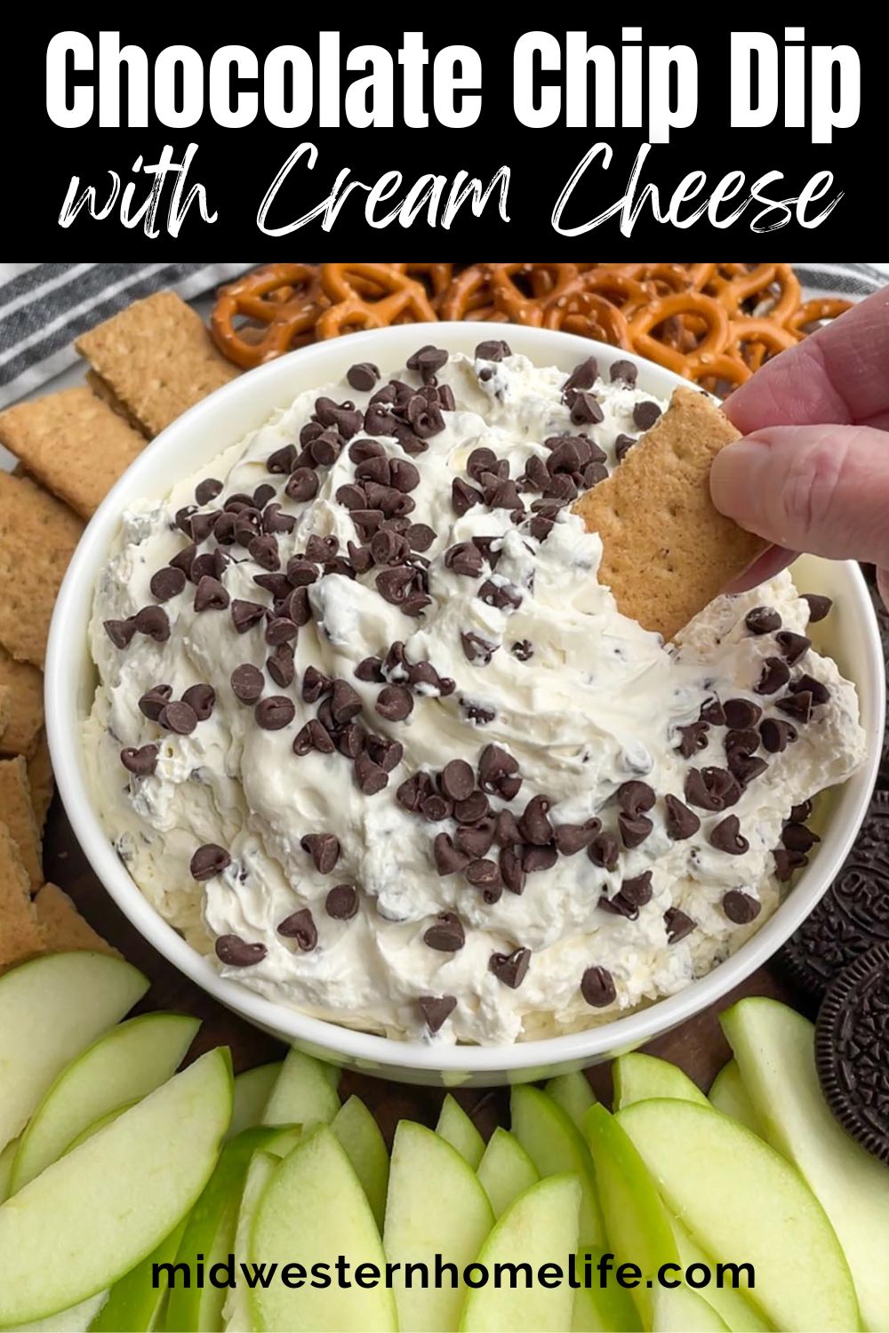 Cream Cheese Chocolate Chip Dip Midwestern HomeLife