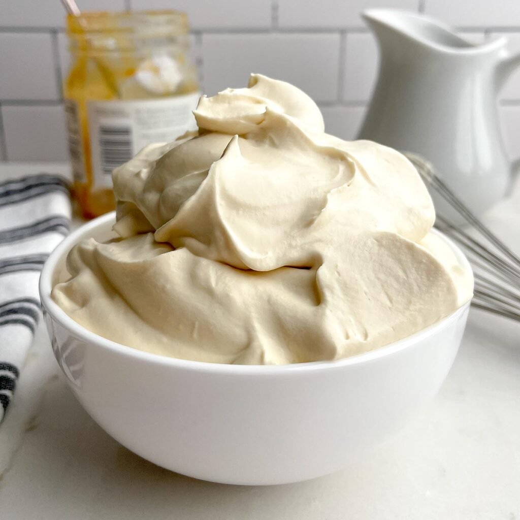 Caramel Whipped Cream (Stabilized & Regular) Midwestern HomeLife