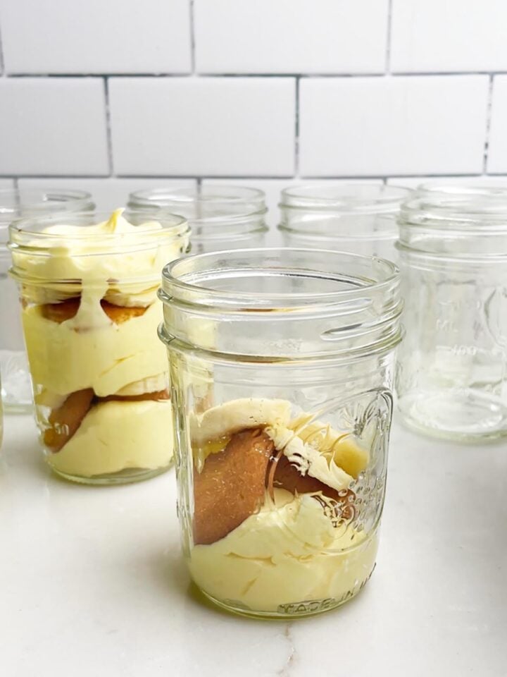 Banana Pudding Jars Midwestern HomeLife