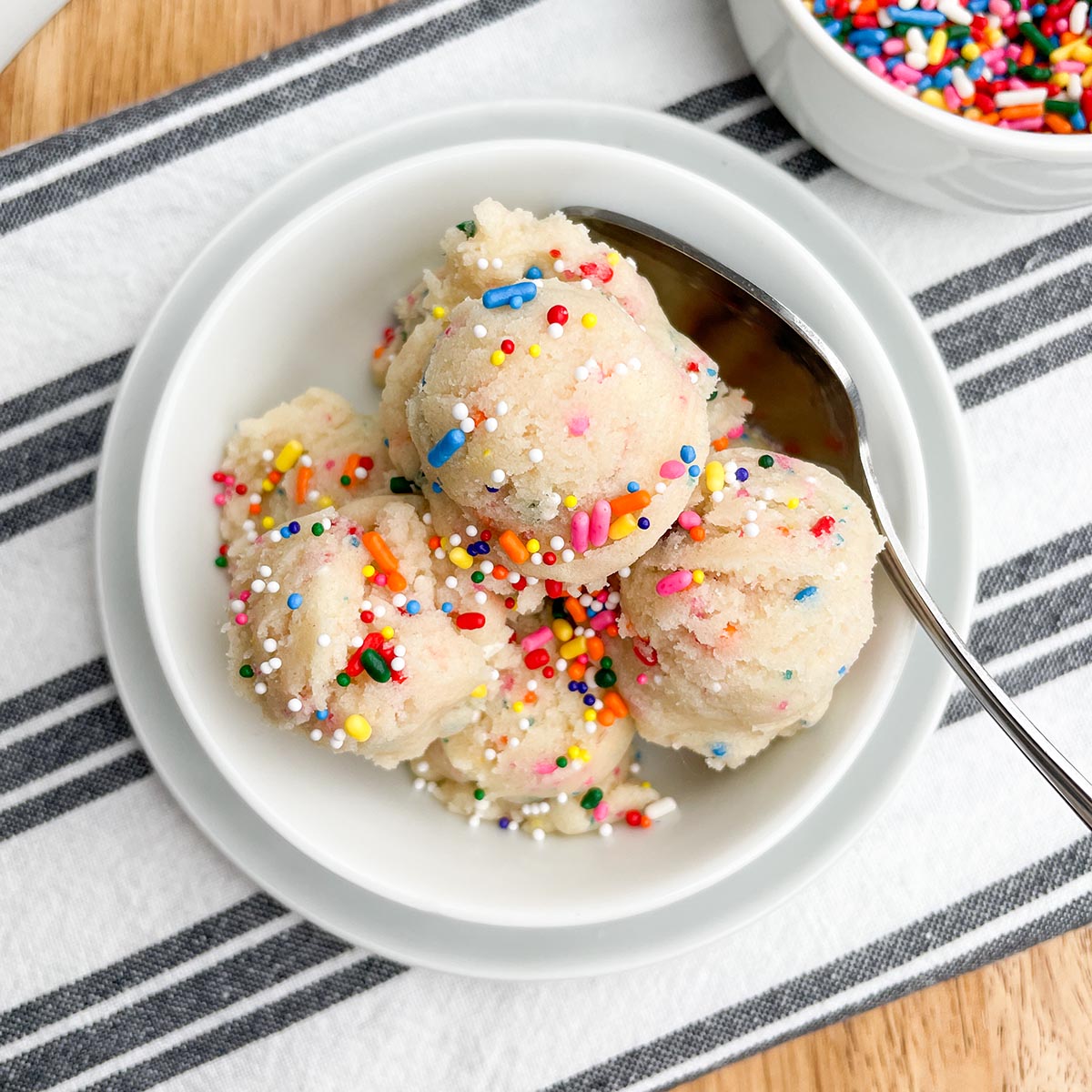 Edible Sugar Cookie Dough Recipe for One