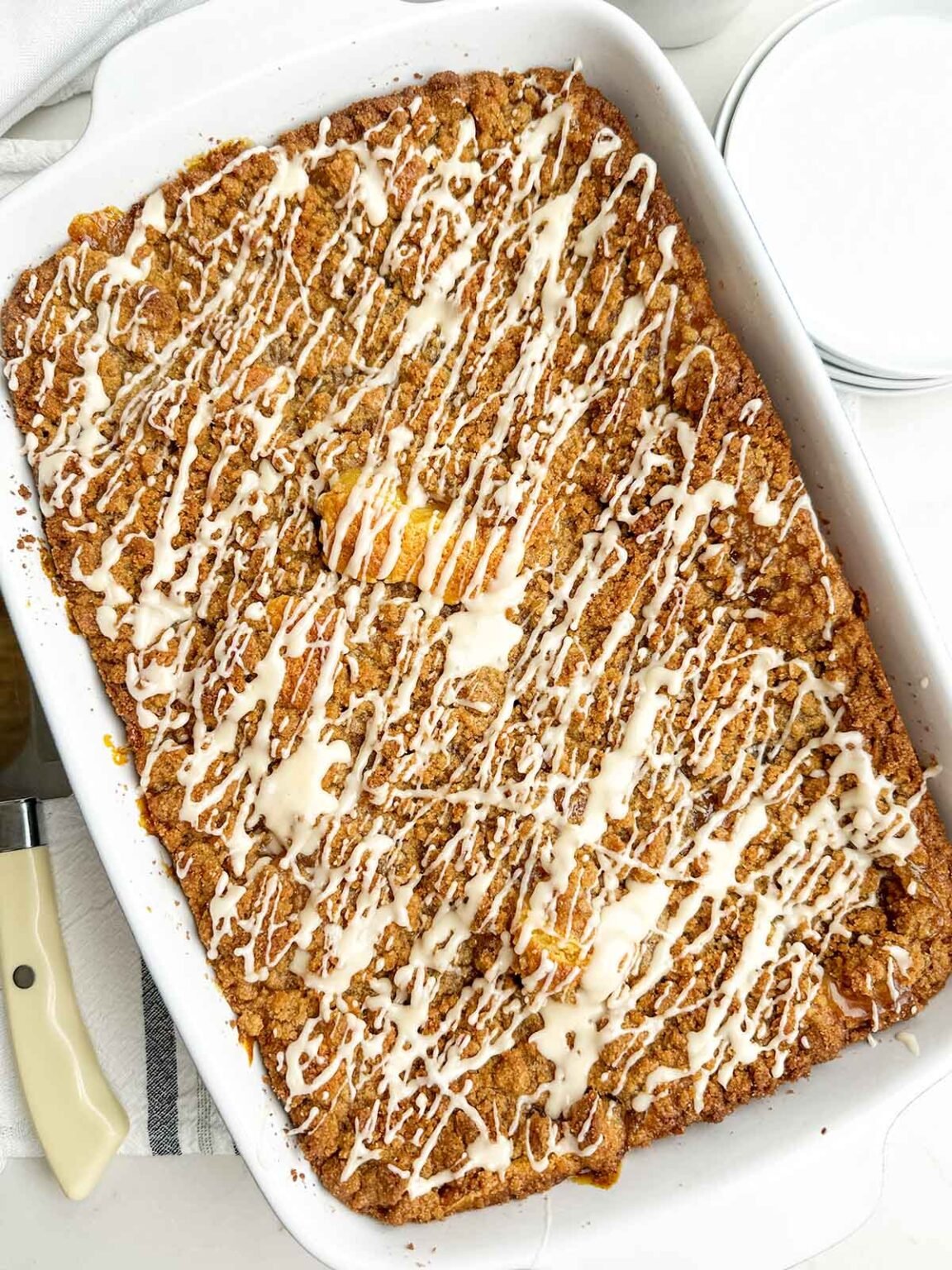 Easy Apple Pie Coffee Cake (Cake Mix Recipe) Midwestern HomeLife