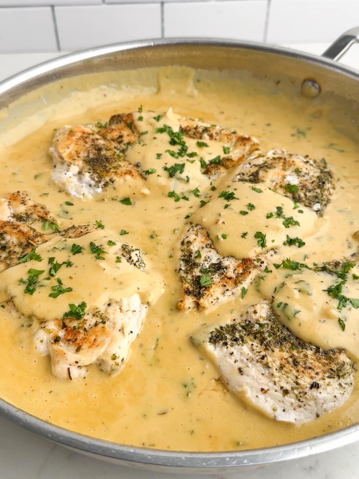 Lemon Herb Chicken Breasts with Cream of Chicken Soup - Midwestern HomeLife