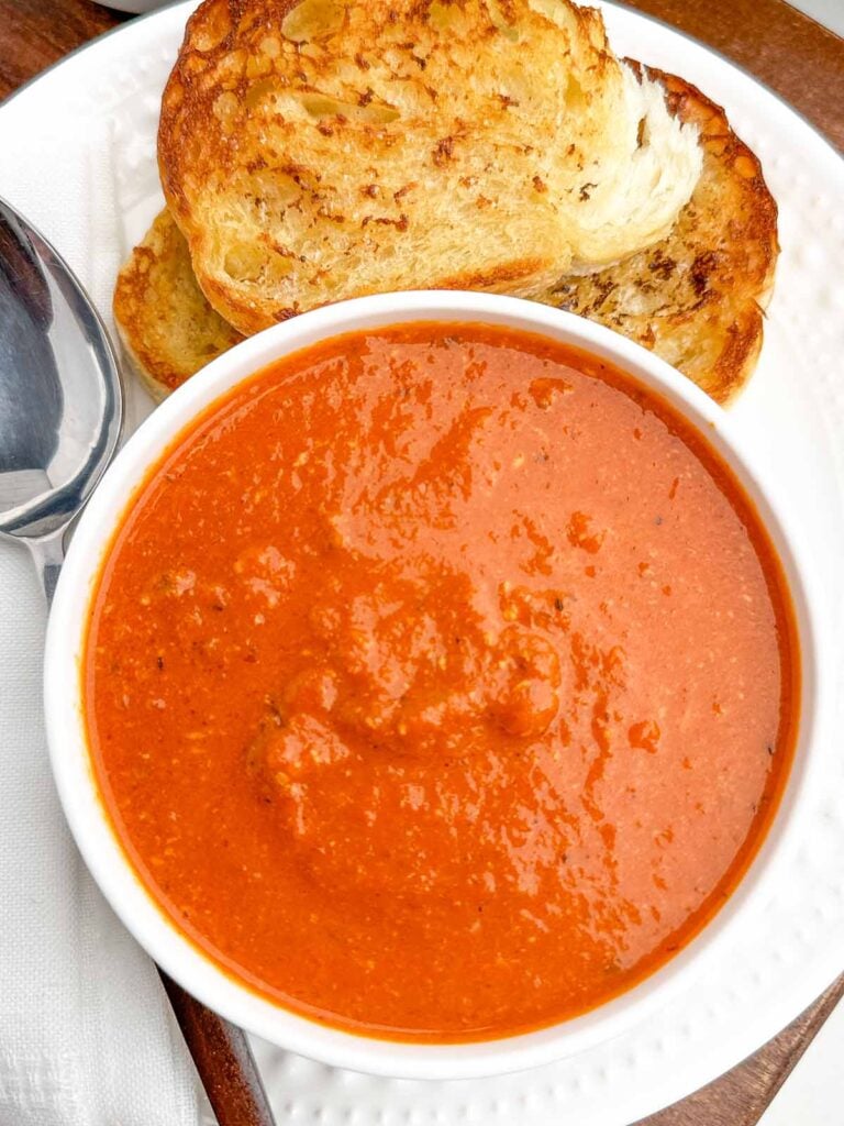 Red Gouda Red Pepper and Gouda Soup - Midwestern HomeLife