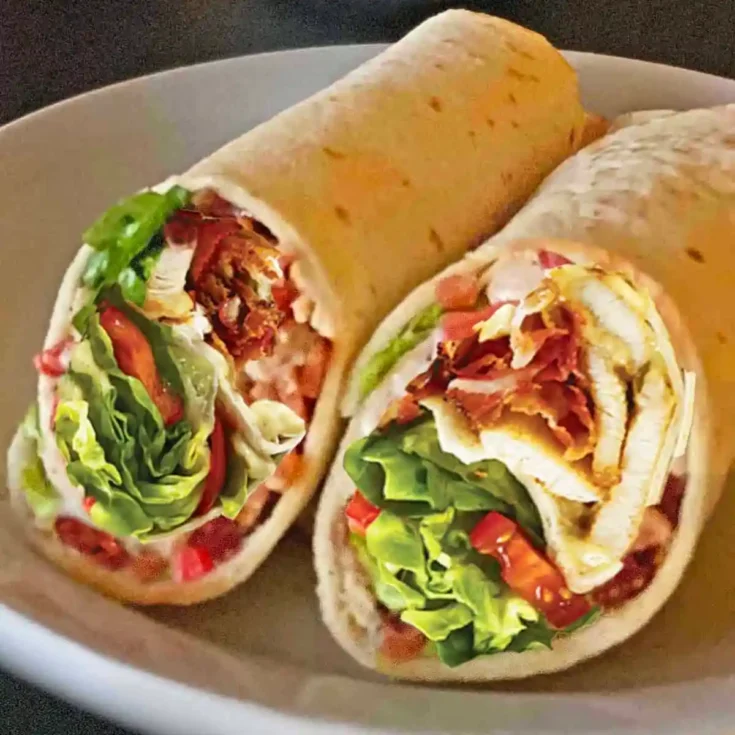 Image for Chicken Bacon Wraps Recipe