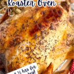 a whole roasted turkey with a bowl of stuffing in the background.