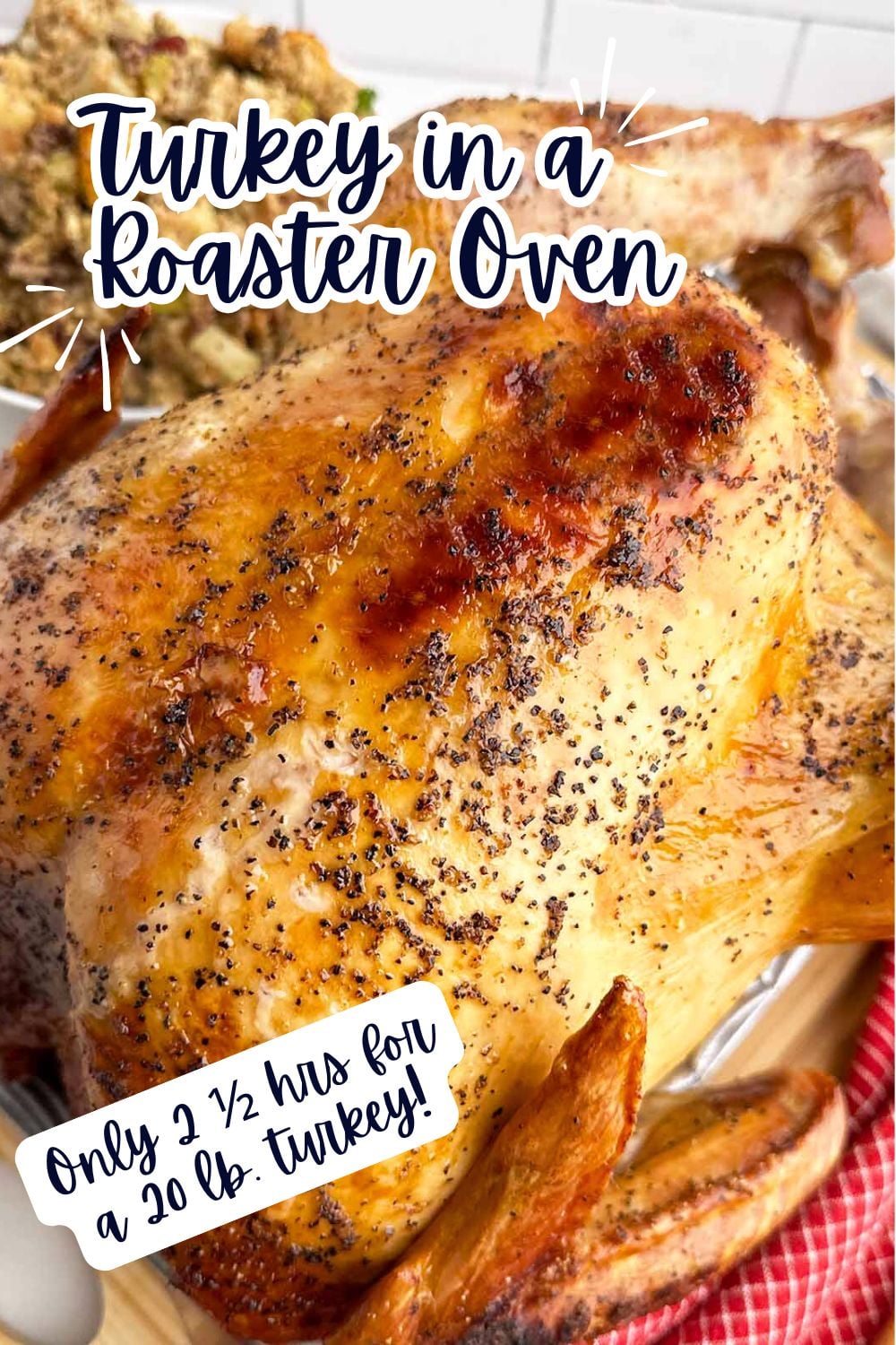 How to Roast a Turkey in a Roaster - Midwestern HomeLife